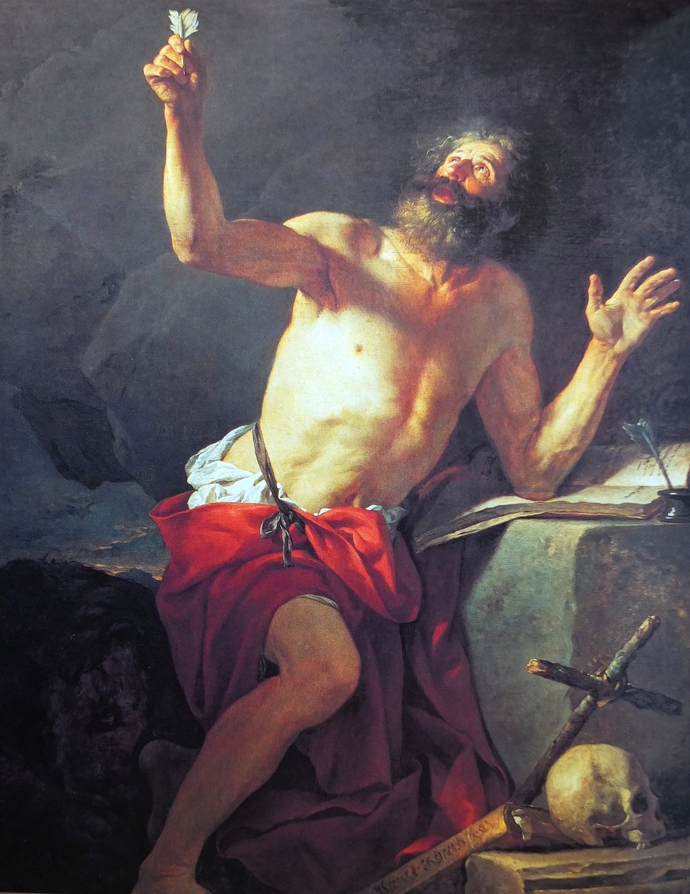 Saint Jerome by Jacques Louis David