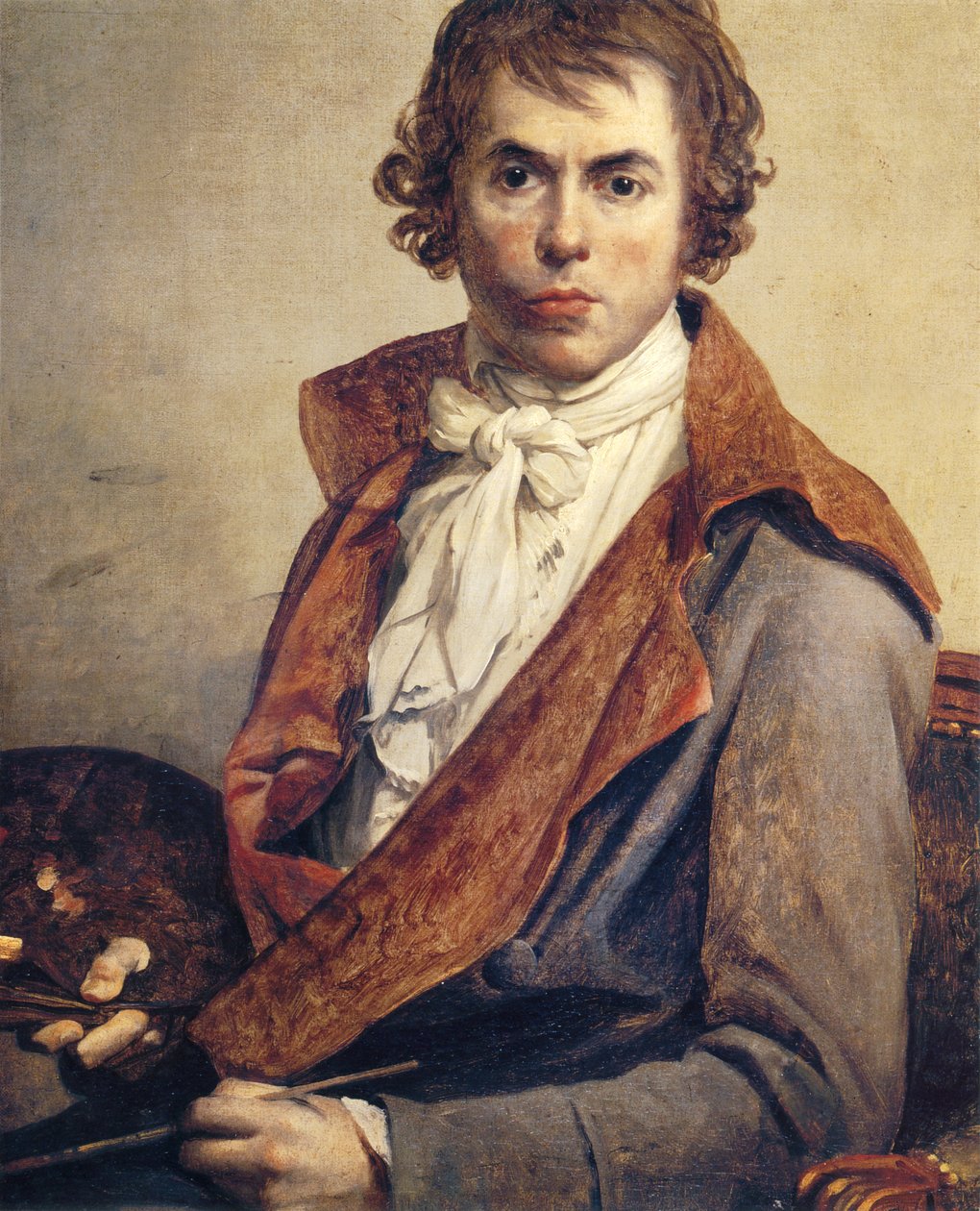 Self-portrait by Jacques Louis David