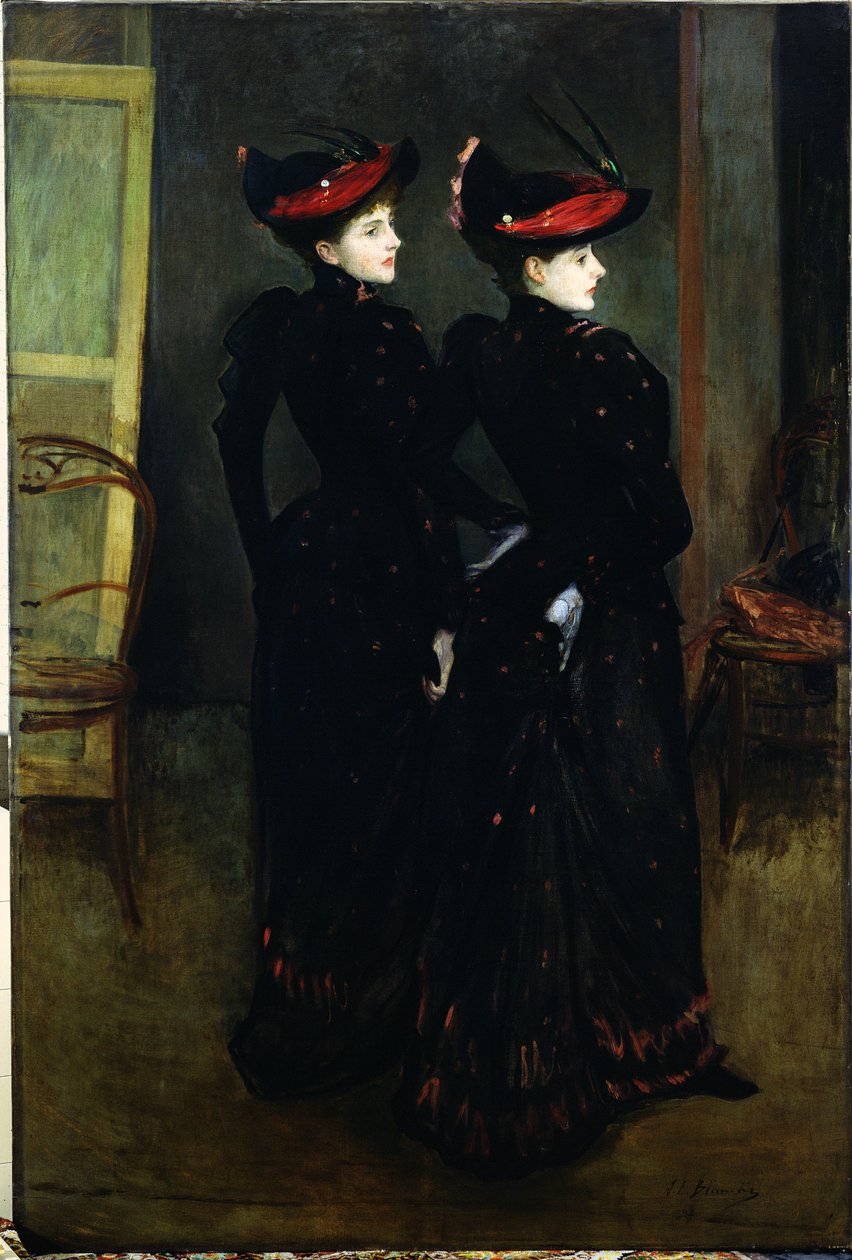 The Savile-Clark Girls by Jacques Emile Blanche
