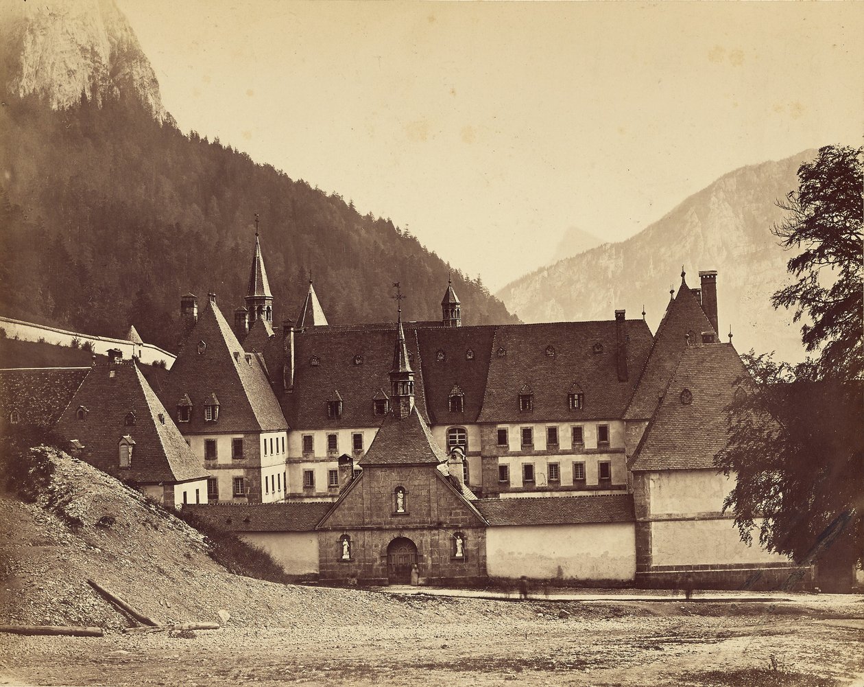 Couvent de la Grande Chartreuse by Jacques Alexandre Ferrier