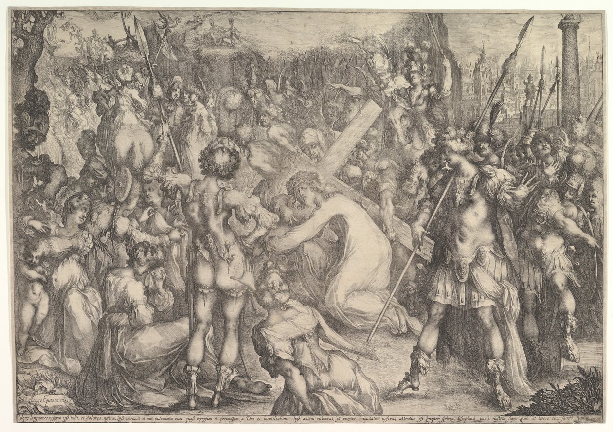 Christ Carrying the Cross by Jacques Bellange