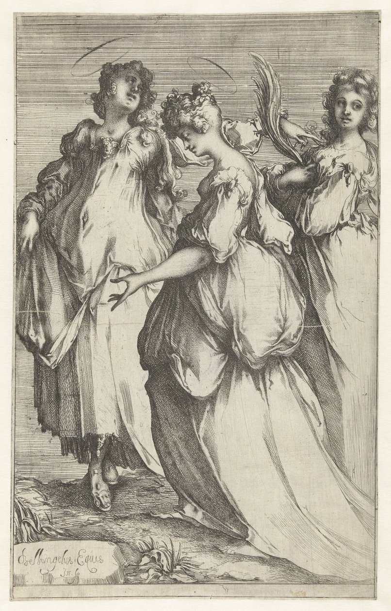 Three Holy Women by Jacques Bellange
