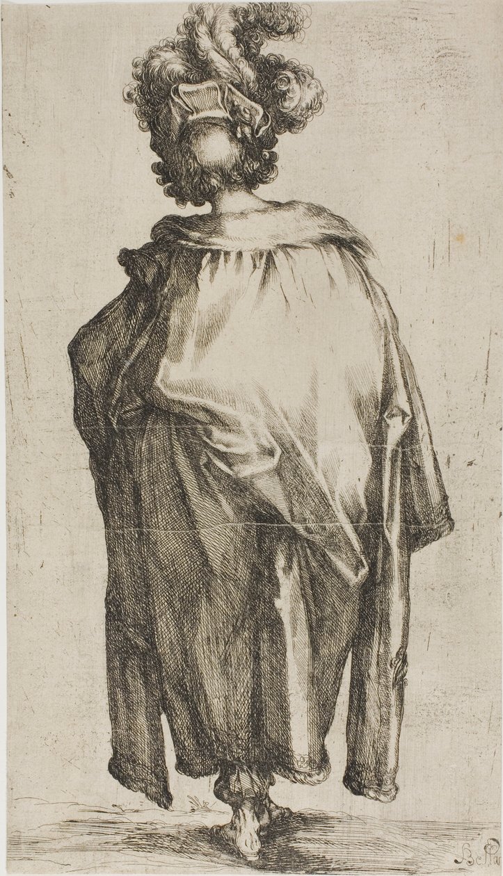 Melchior, from the Three Magi by Jacques Bellange