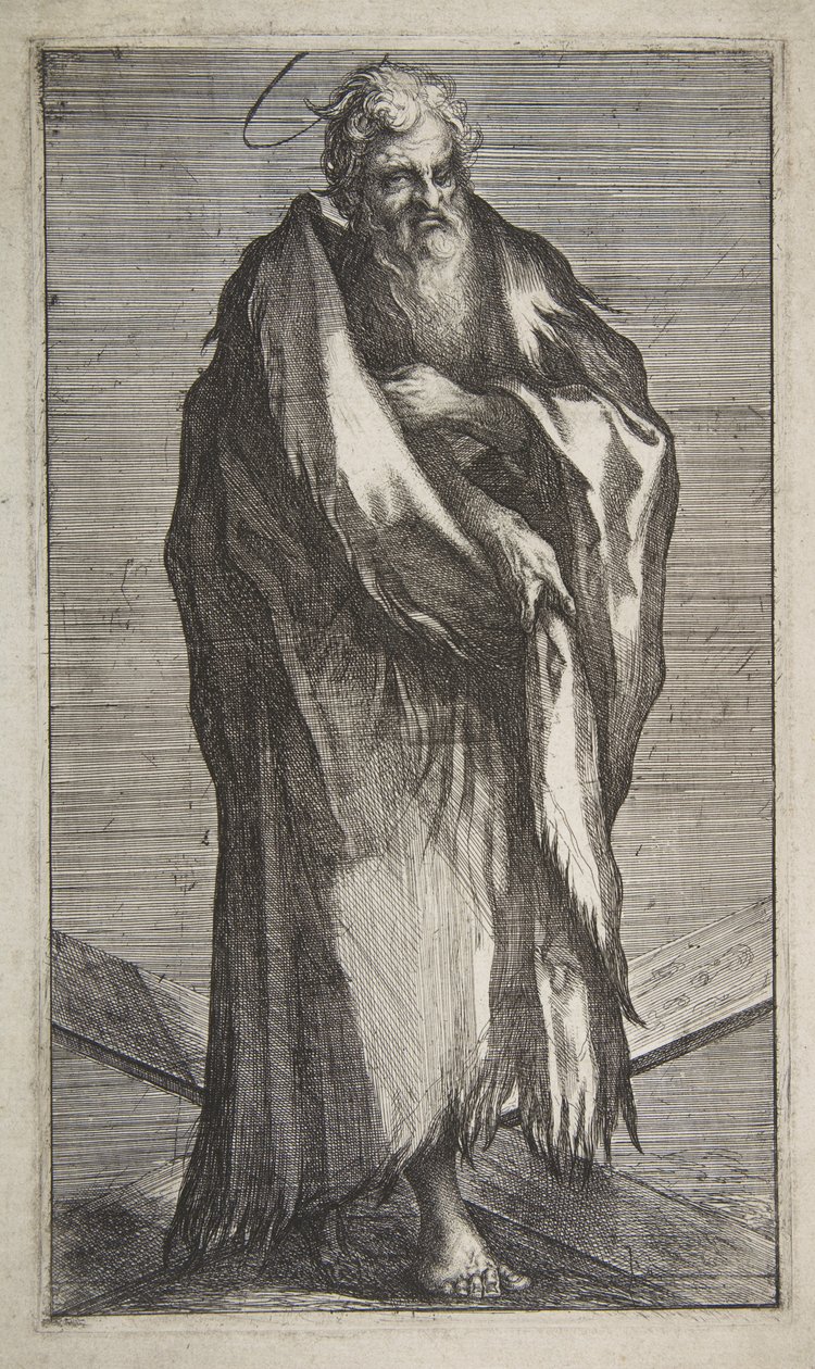 Saint Andrew by Jacques Bellange
