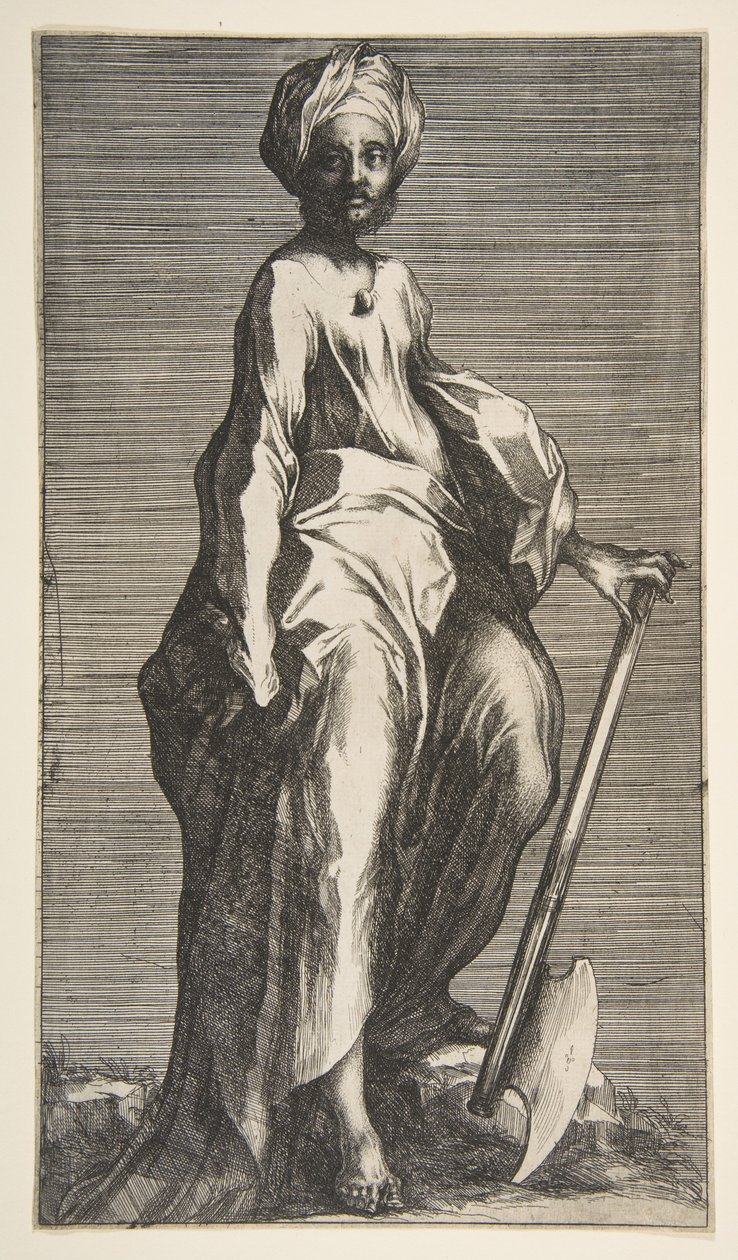 Saint Jude or Saint Matthias by Jacques Bellange