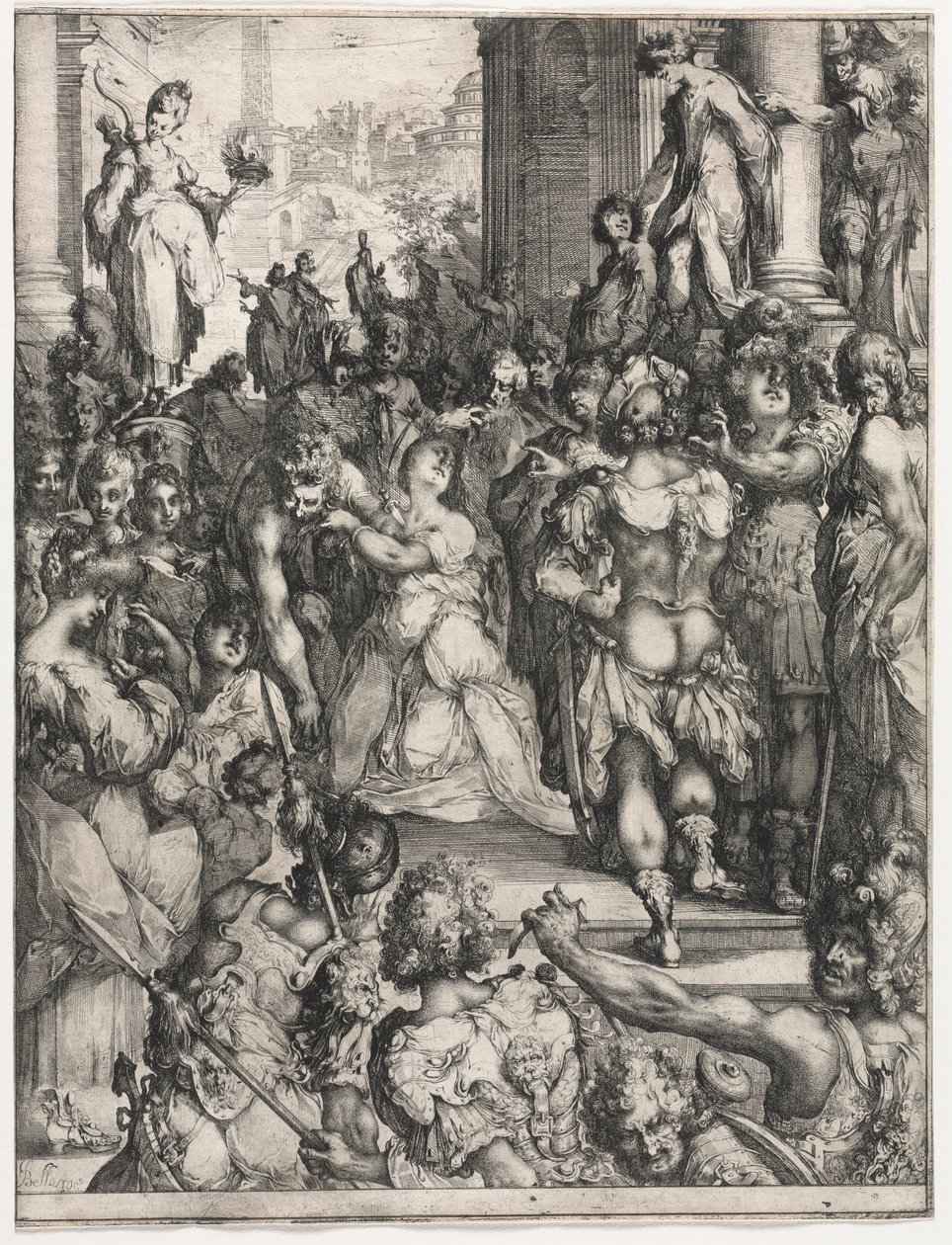 The Martyrdom of Saint Lucy by Jacques Bellange