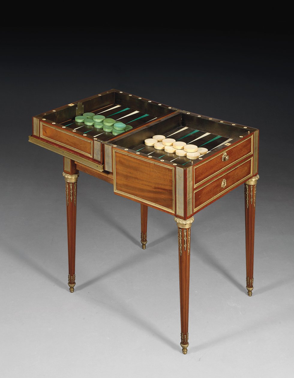 Louis XVI games table by Jacques Birckle