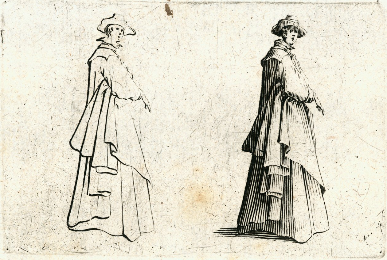 Caprices of Various Figures by Jacques Callot