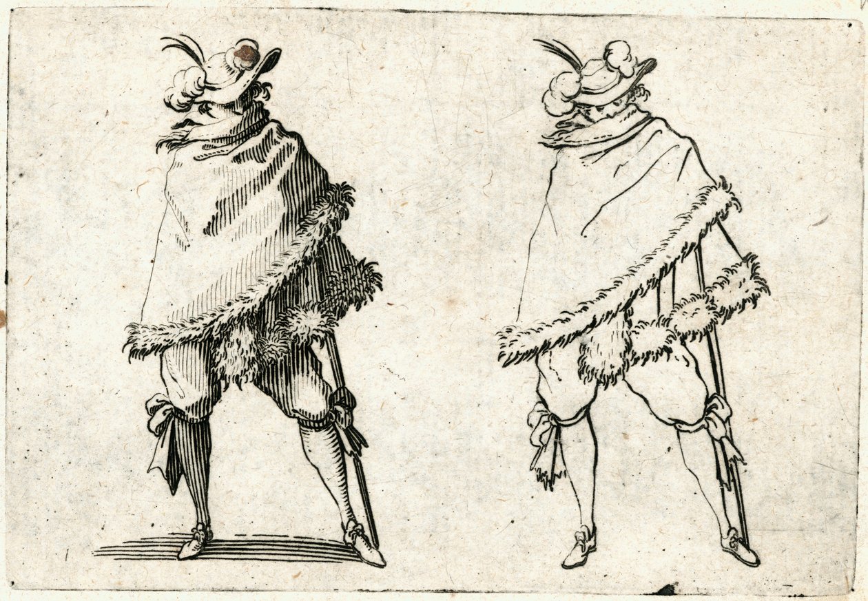 Caprices of Various Figures by Jacques Callot