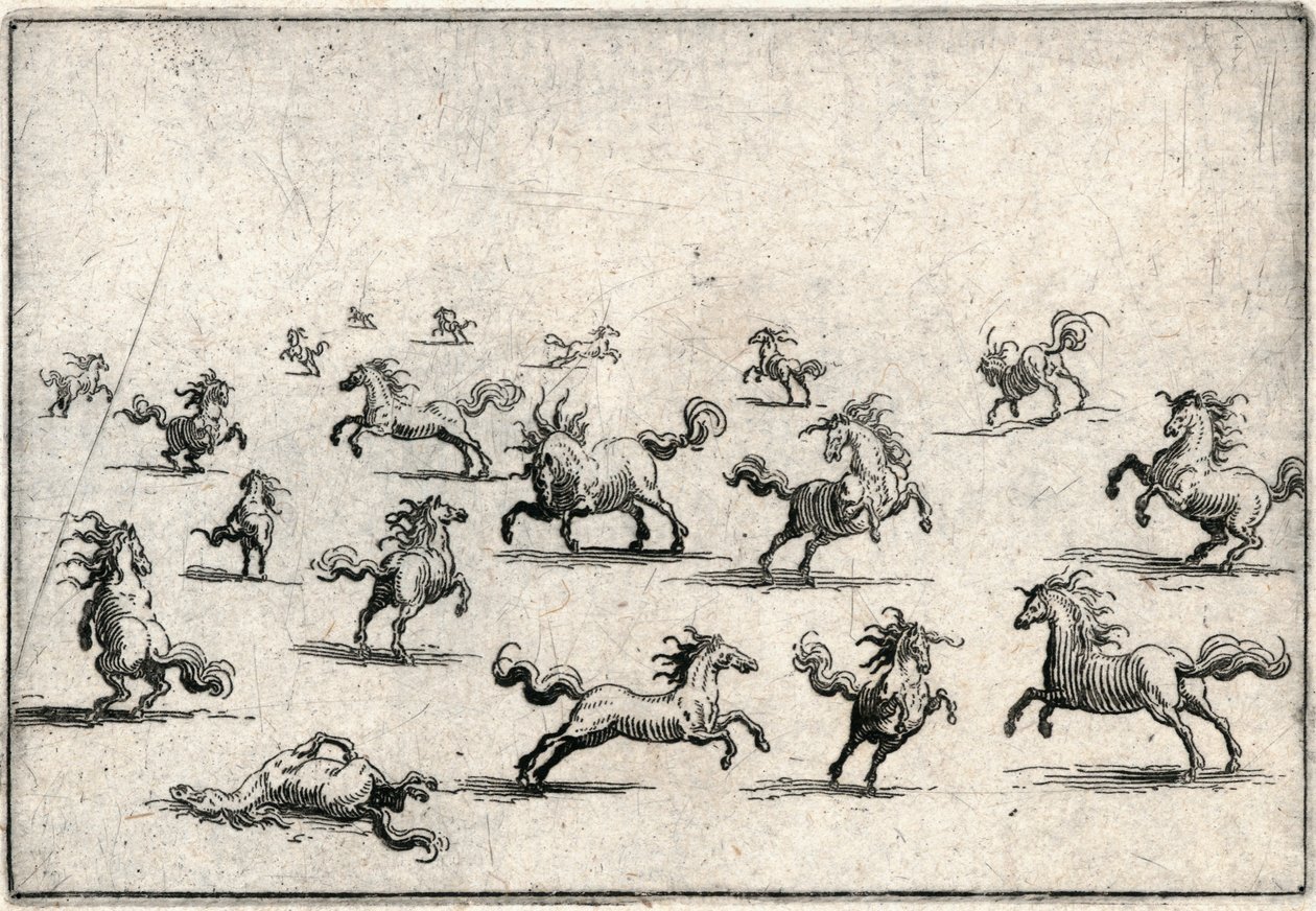 Caprices of Various Figures by Jacques Callot