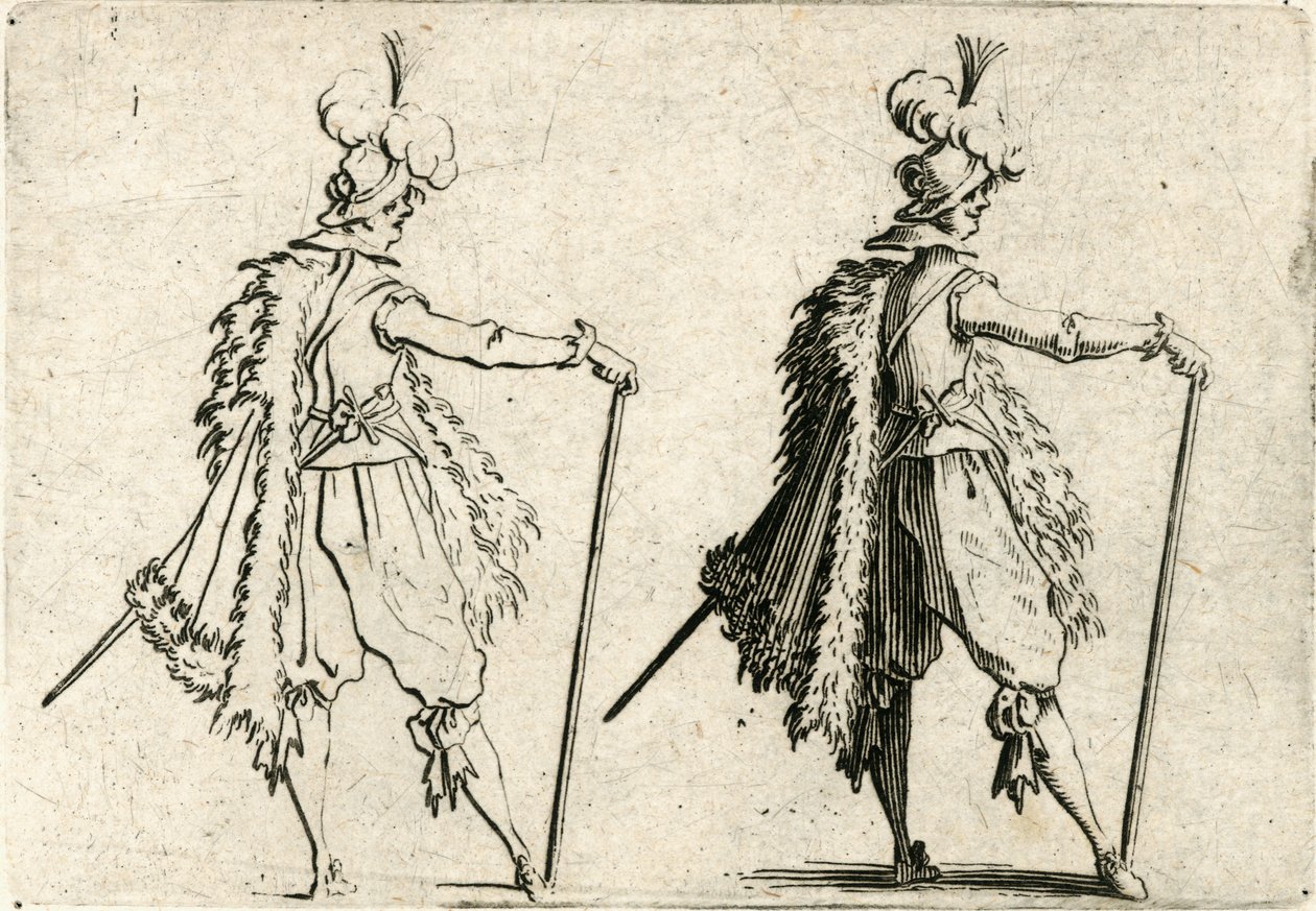 Caprices of Various Figures by Jacques Callot