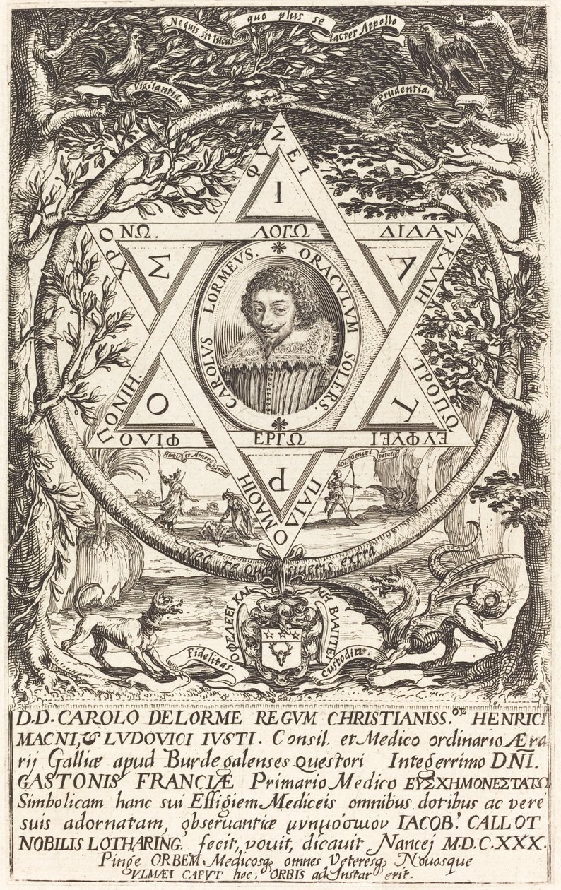 Charles De Lorme by Jacques Callot