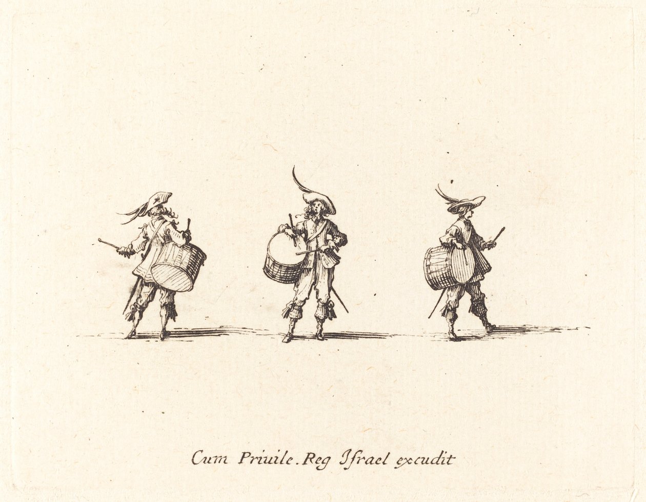 Drill with Drums by Jacques Callot