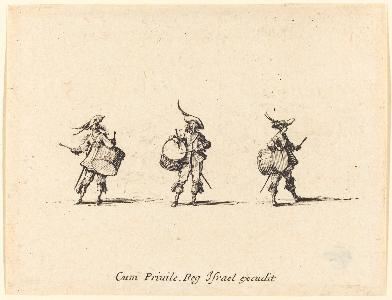 Drill with Drums by Jacques Callot