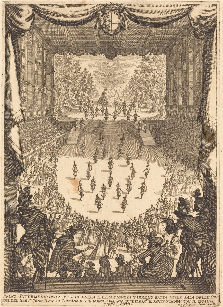 First Intermezzo by Jacques Callot