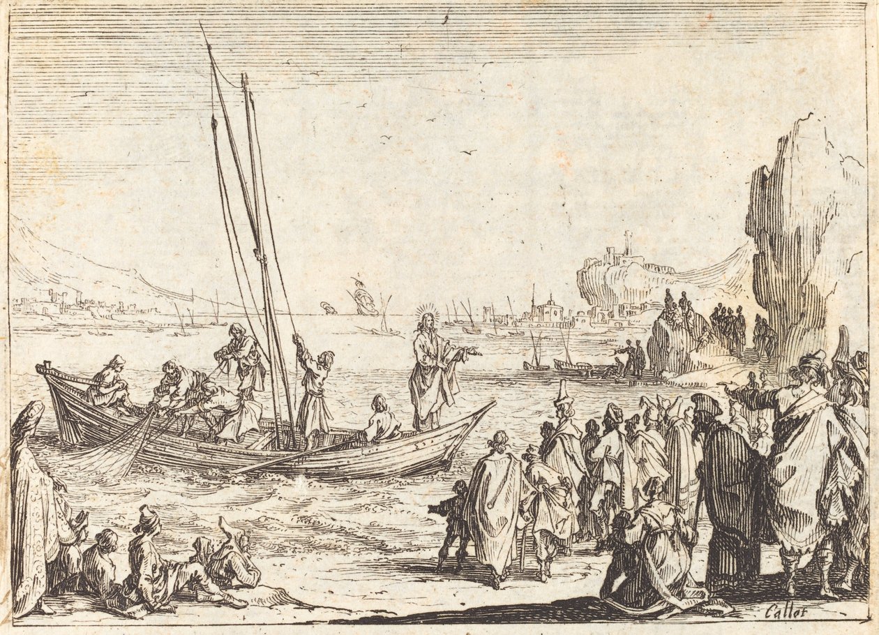 Fisher of Men by Jacques Callot