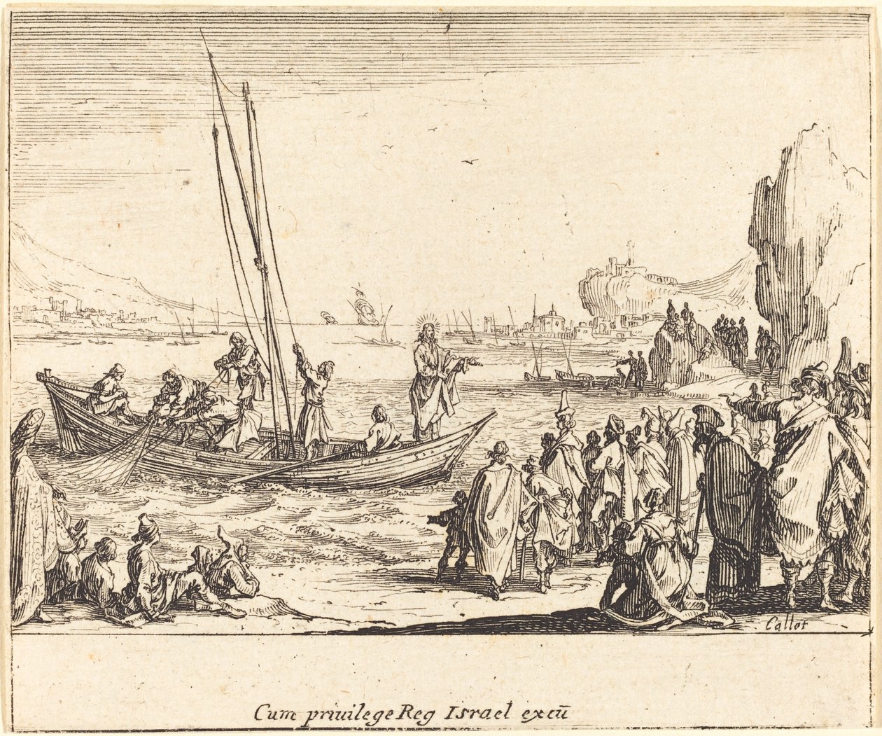 Fisher of Men by Jacques Callot