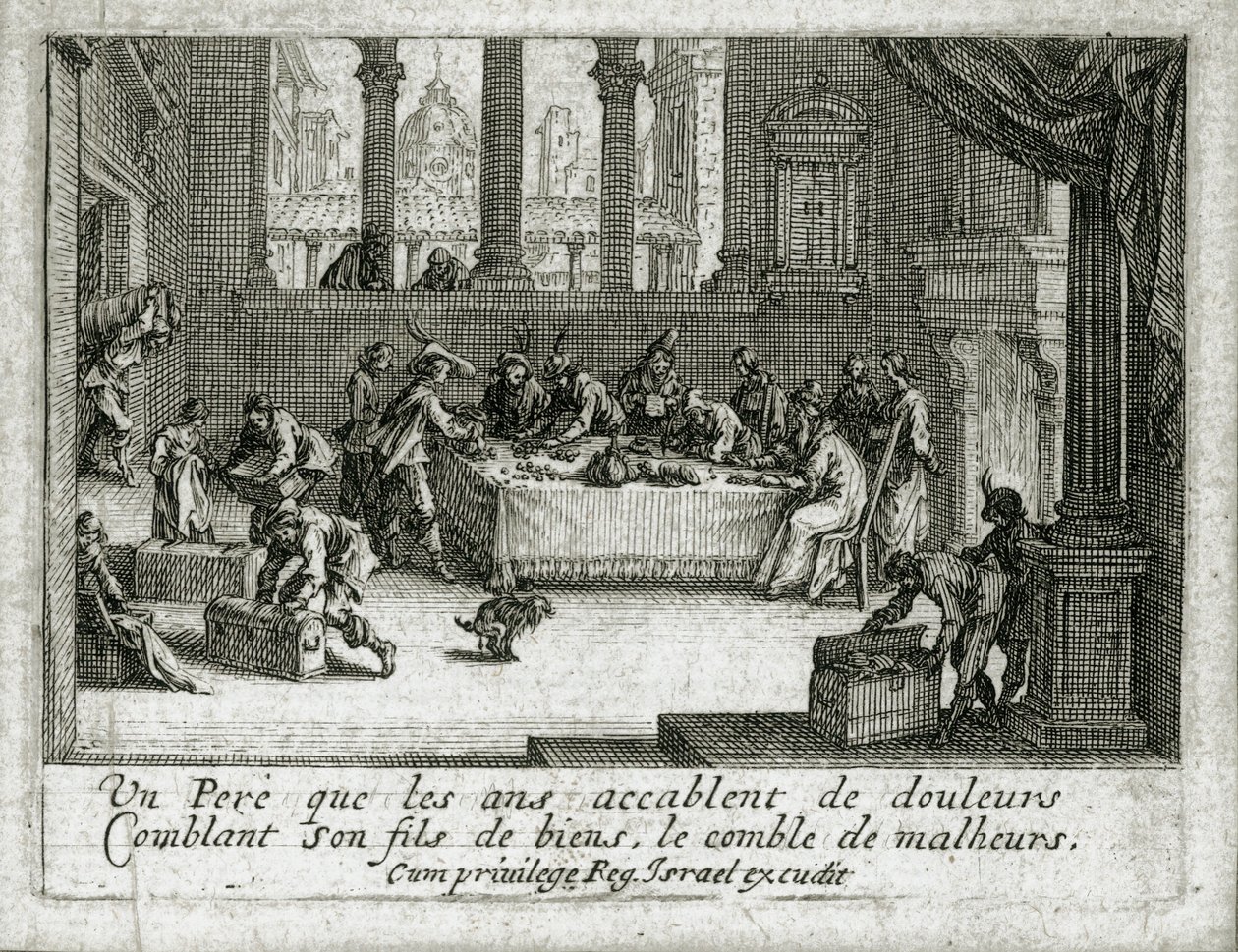 The Life of the Prodigal Son by Jacques Callot