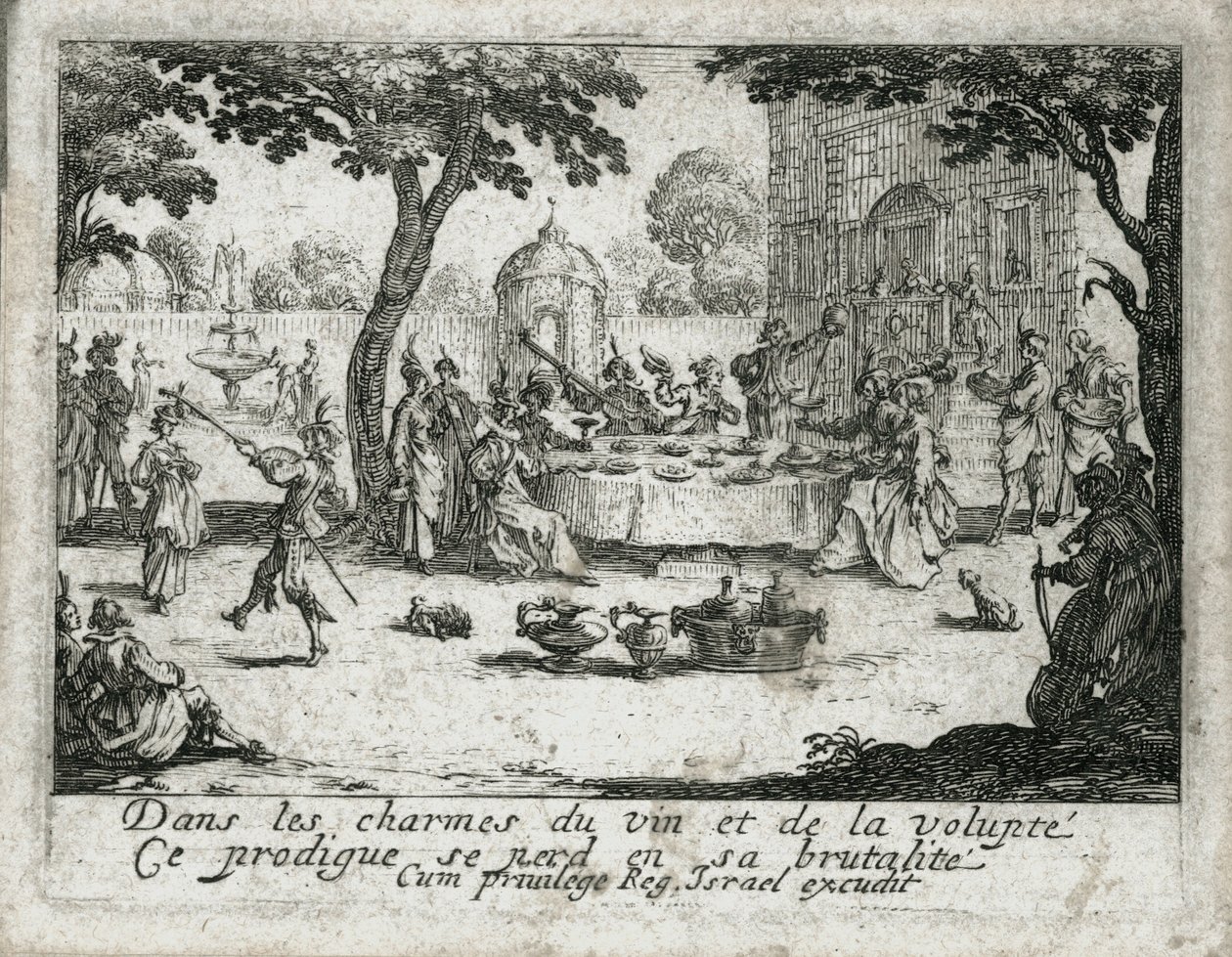 The Life of the Prodigal Son by Jacques Callot