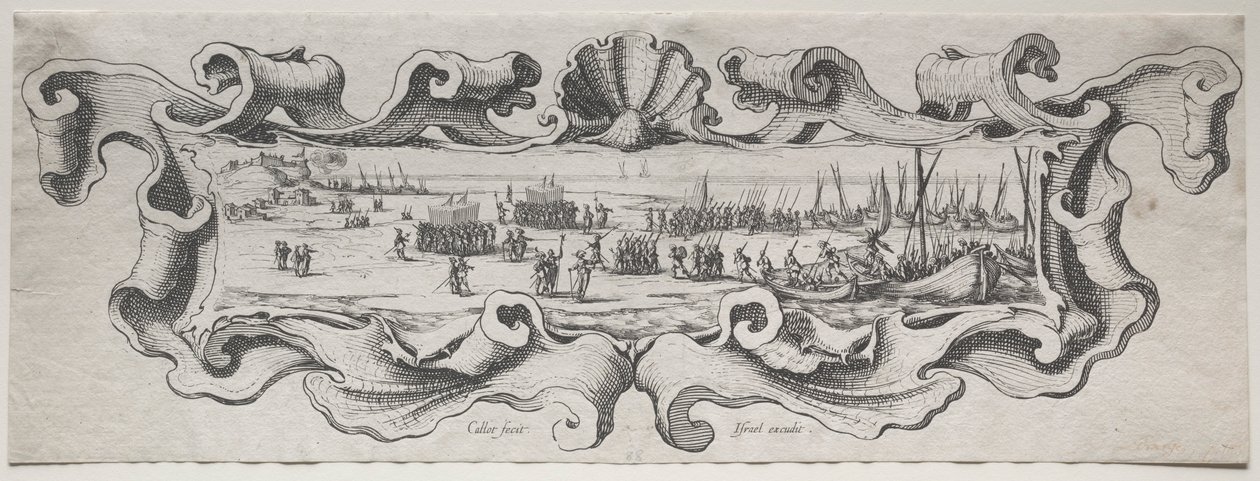 The Landing of the Troops by Jacques Callot