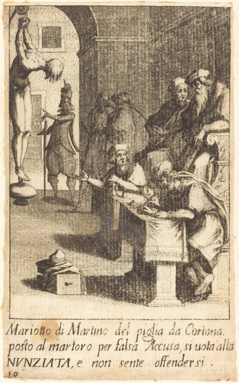Mariotto di Martino by Jacques Callot