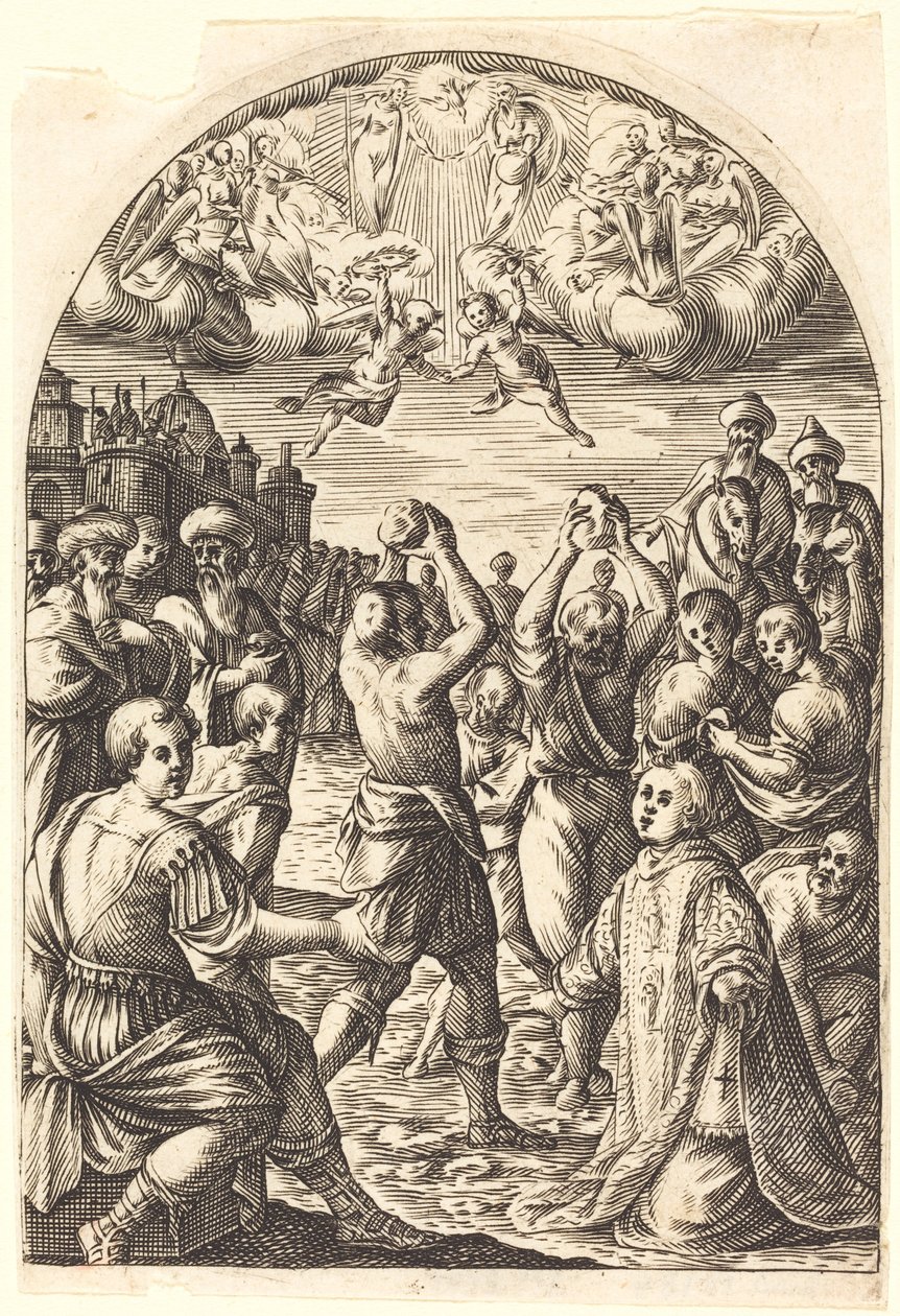 Martyrdom of Saint Stephen by Jacques Callot