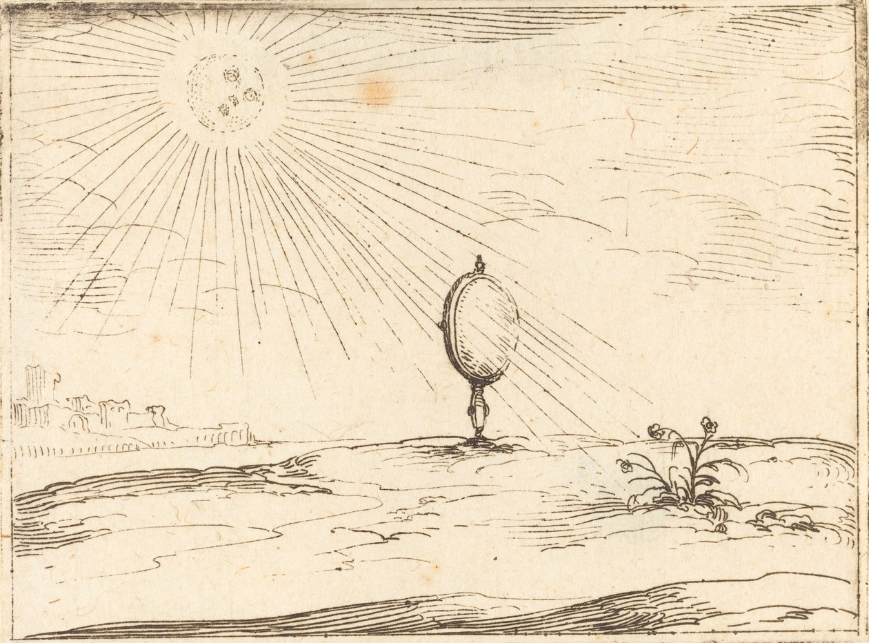 Rays of the Sun by Jacques Callot