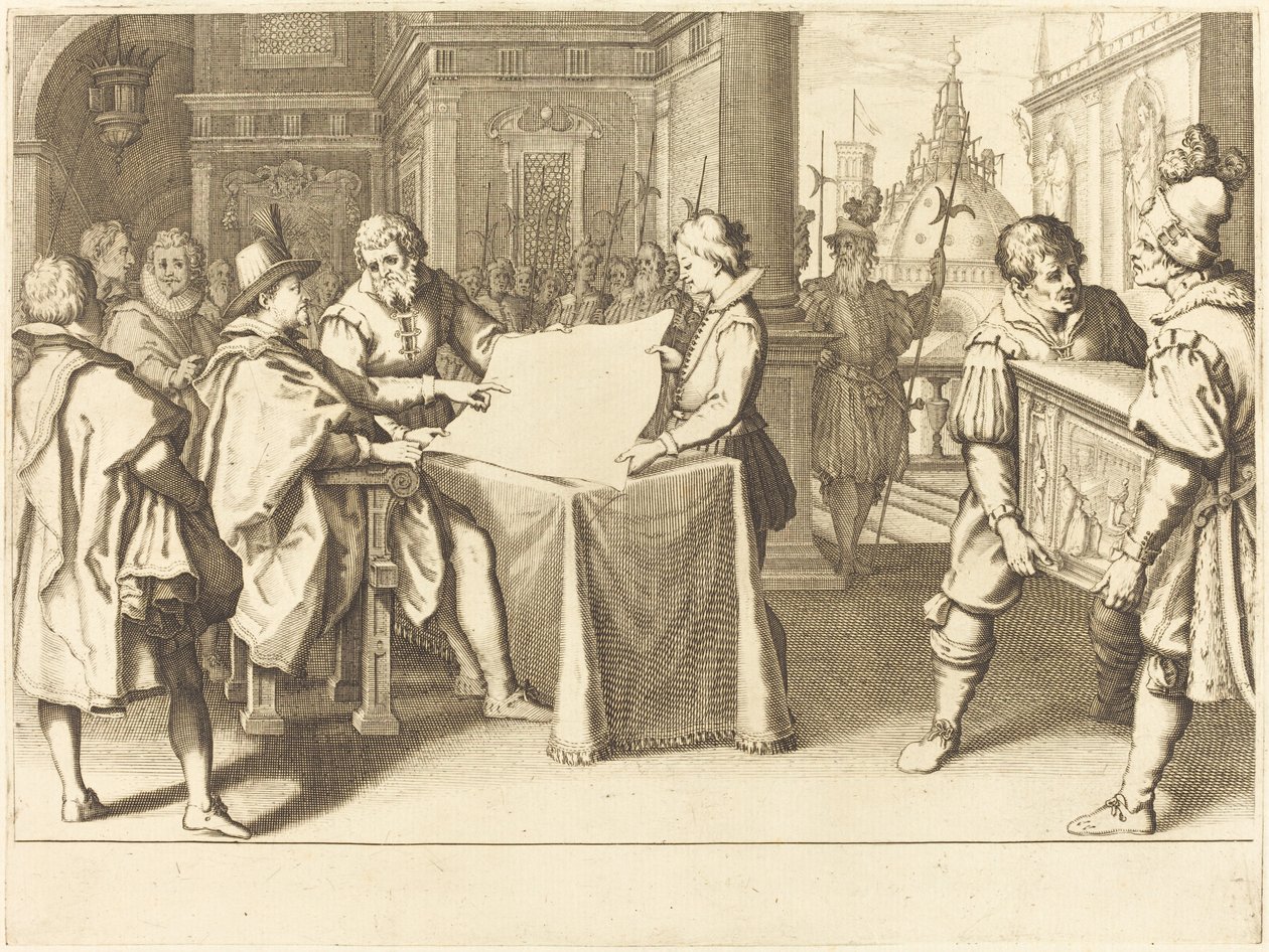 Restoration of the Duomo, Florence by Jacques Callot