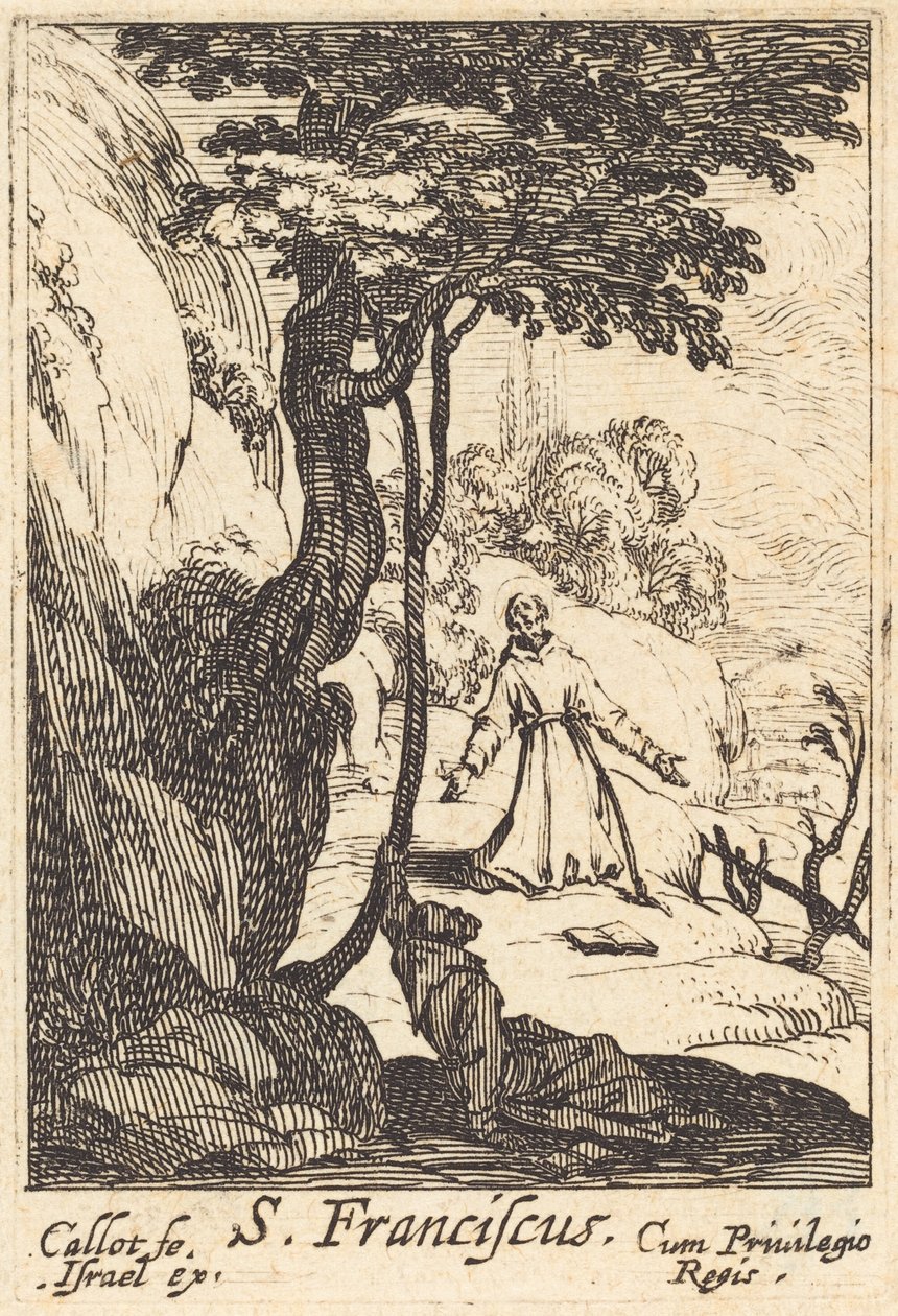 Saint Francis by Jacques Callot