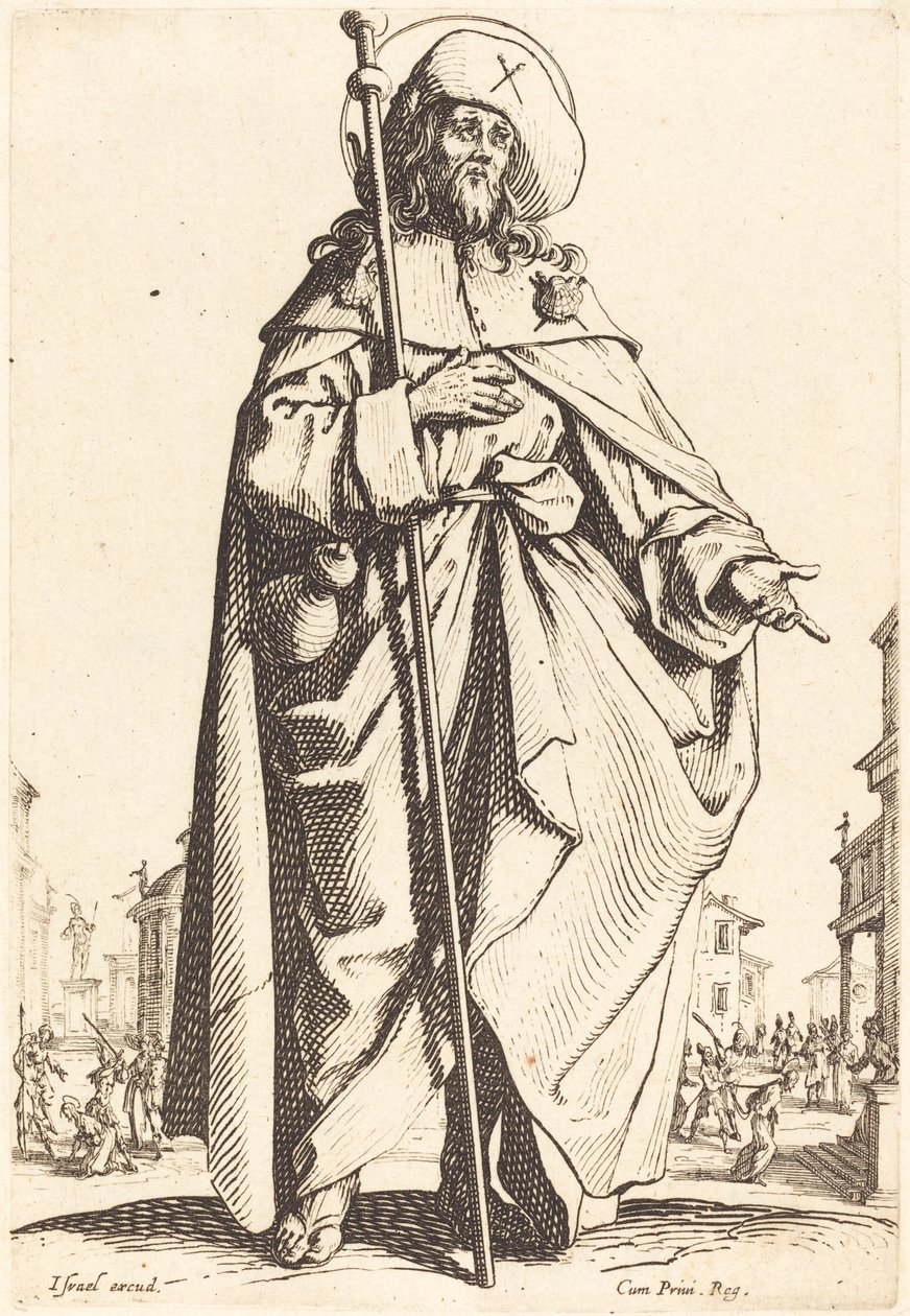 Saint James the Great by Jacques Callot