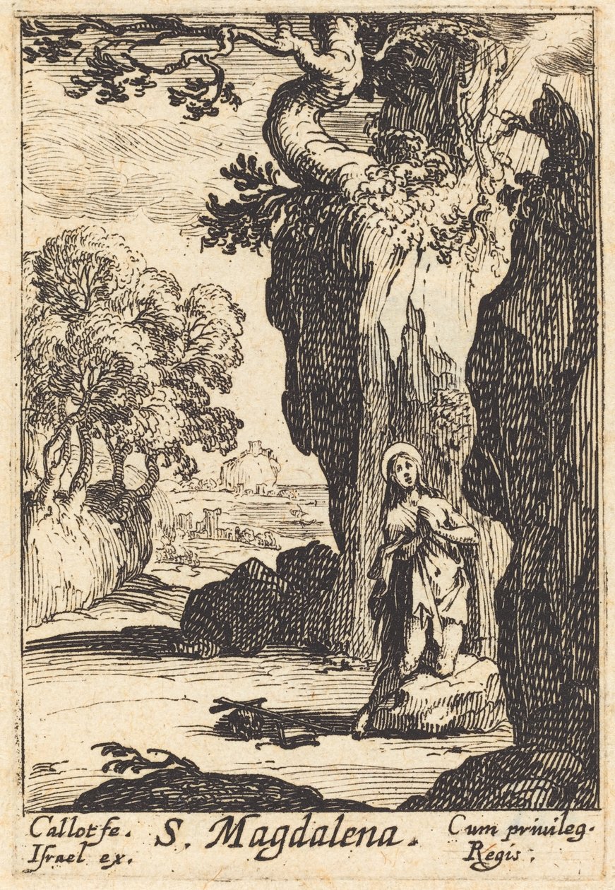 Saint Mary Magdalene by Jacques Callot