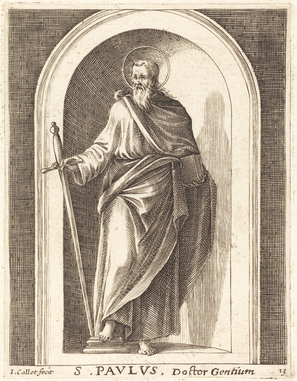 Saint Paul by Jacques Callot