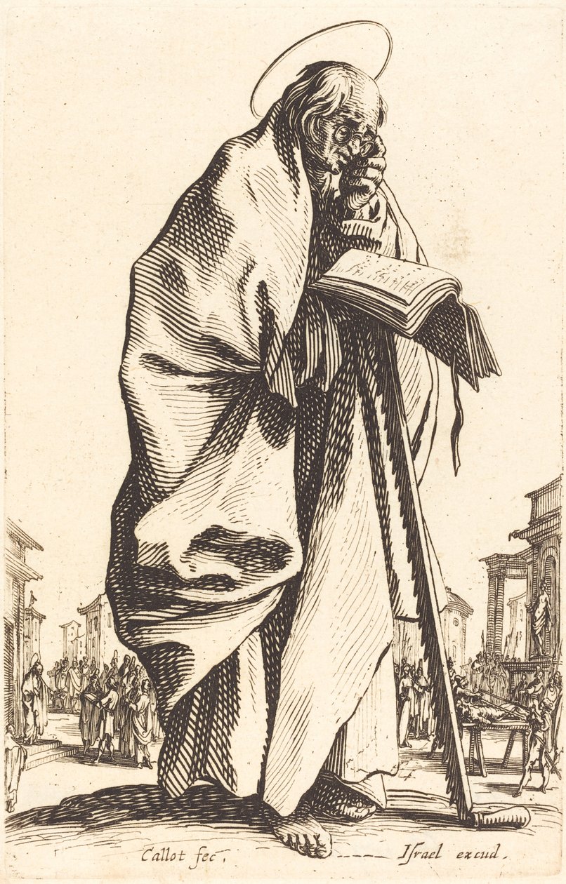 Saint Simon by Jacques Callot