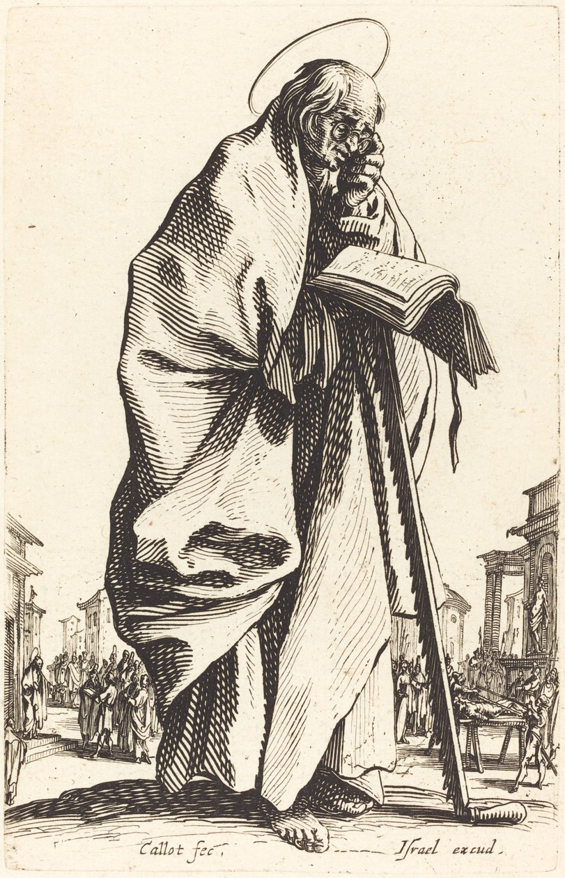 Saint Simon by Jacques Callot