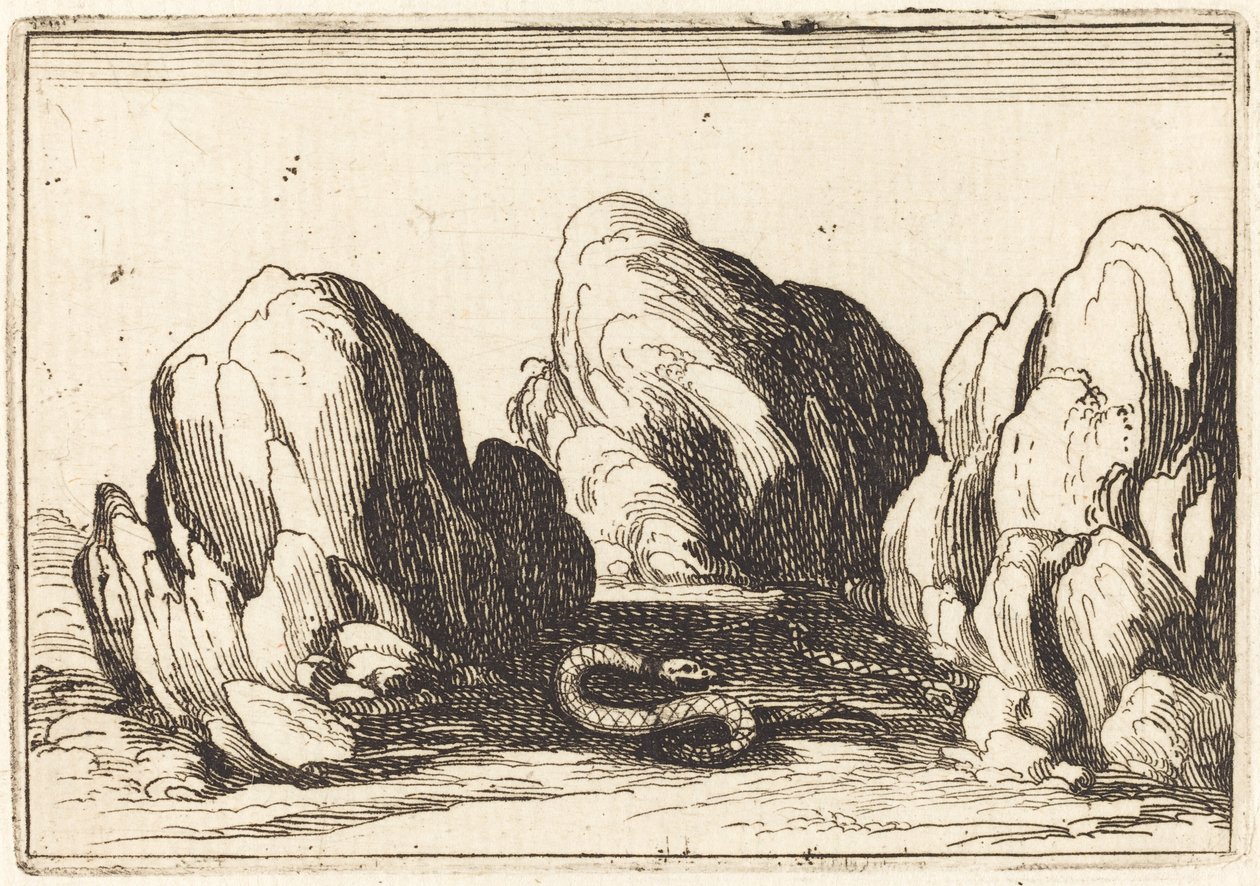 Serpent by Jacques Callot