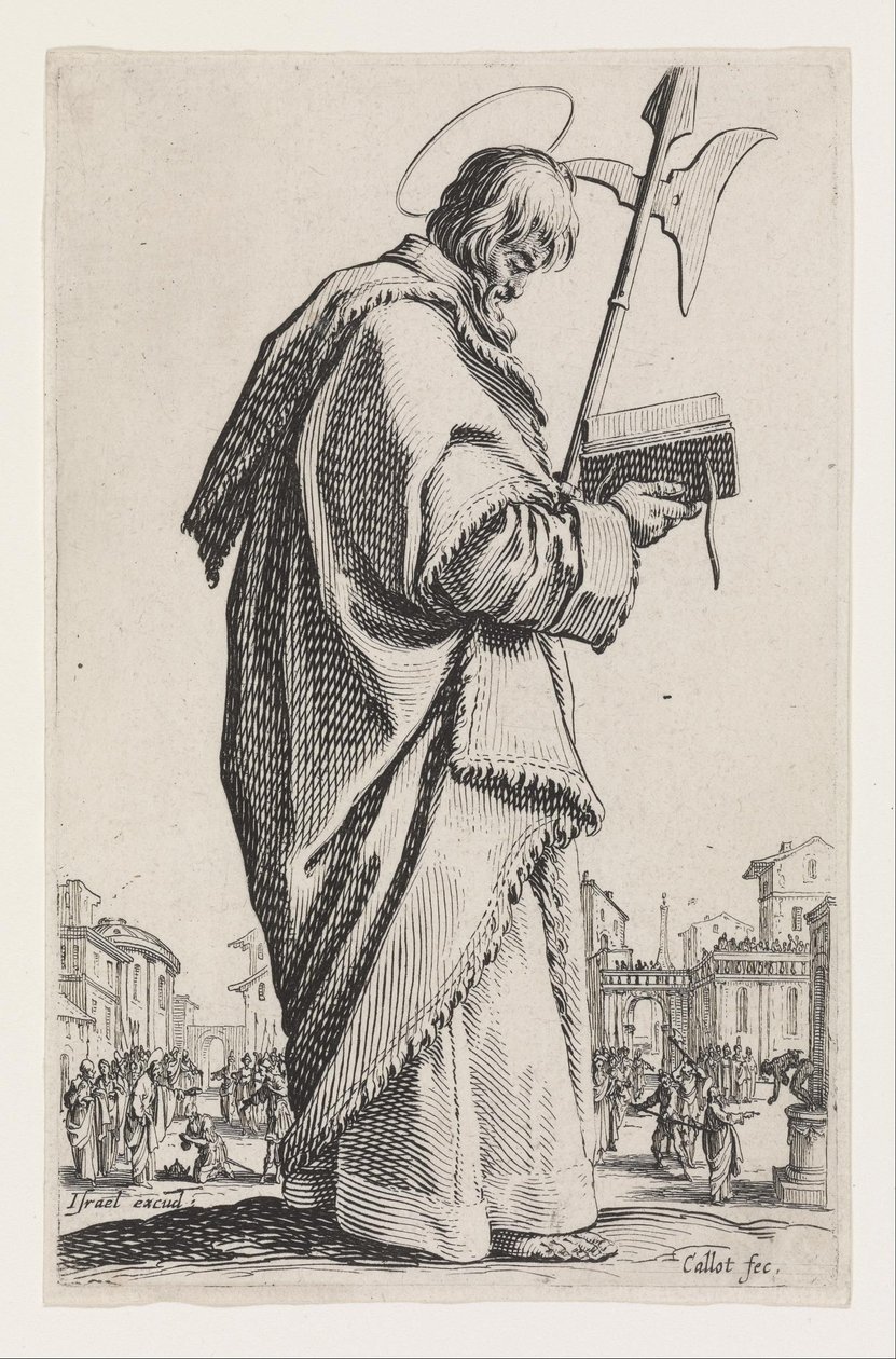 St. Matthias by Jacques Callot