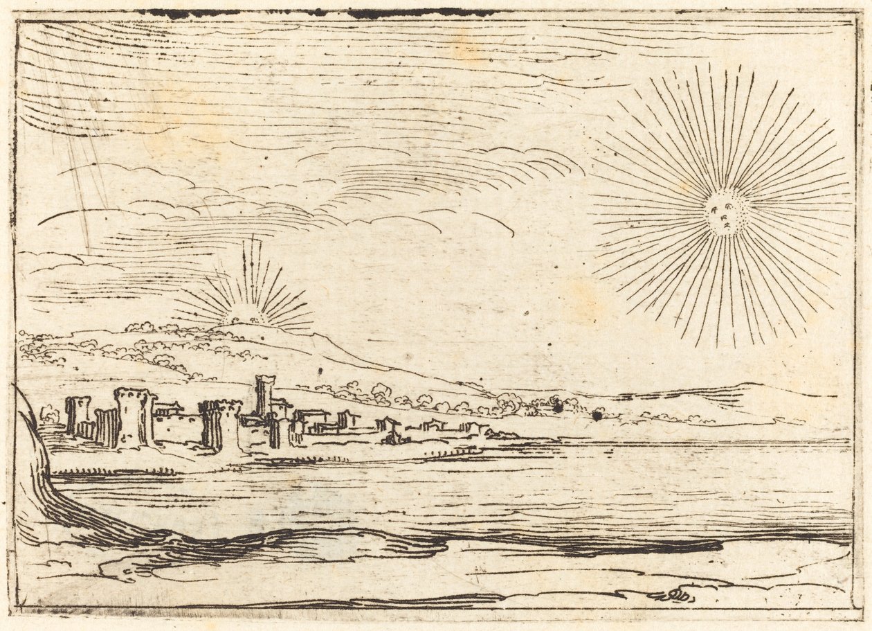 Sun Rising by Jacques Callot