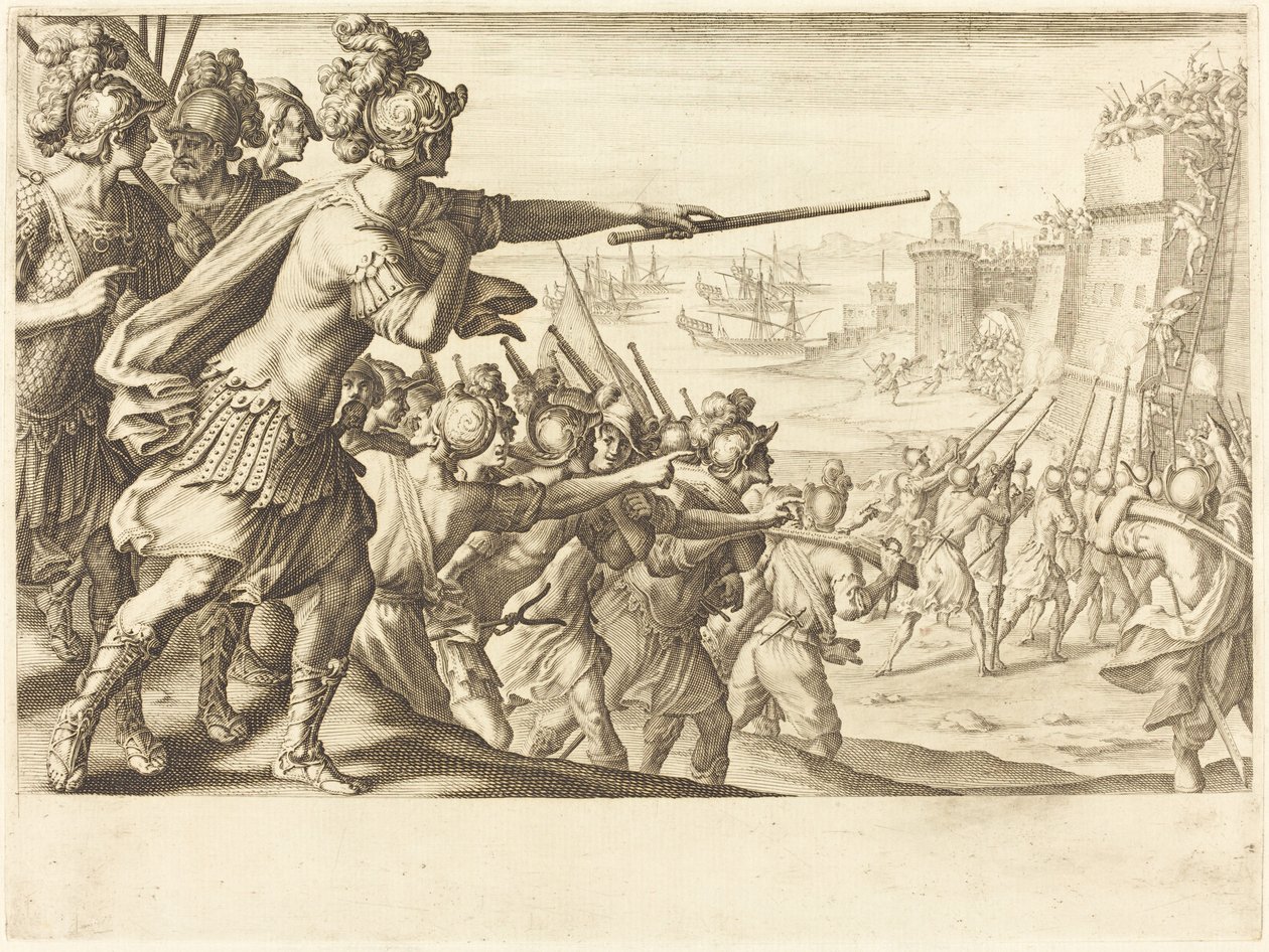 Taking of Bone by Jacques Callot