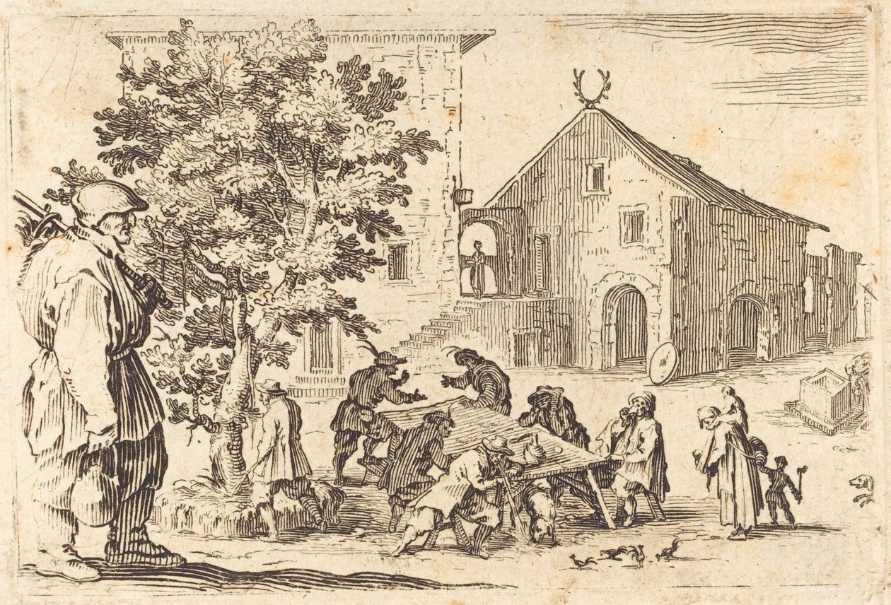 Tavern by Jacques Callot