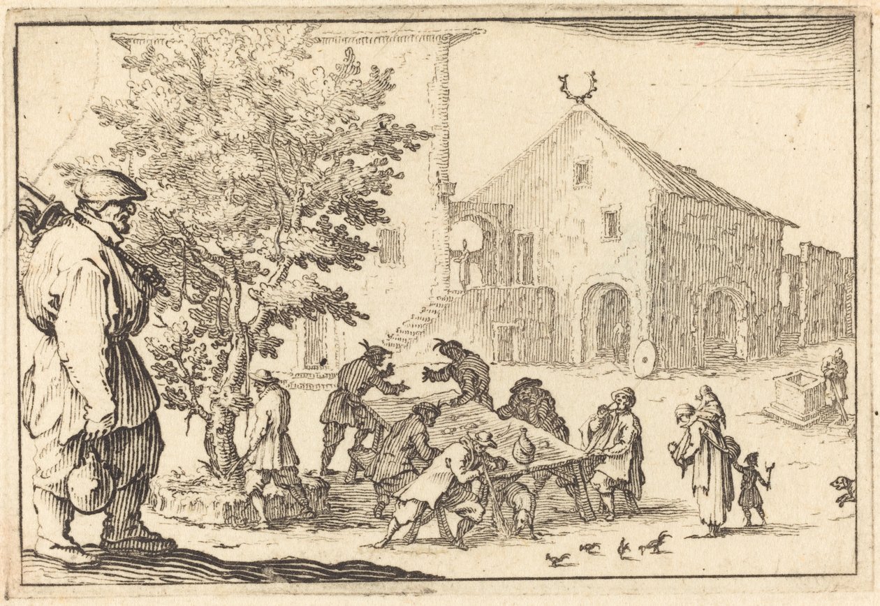 Tavern by Jacques Callot