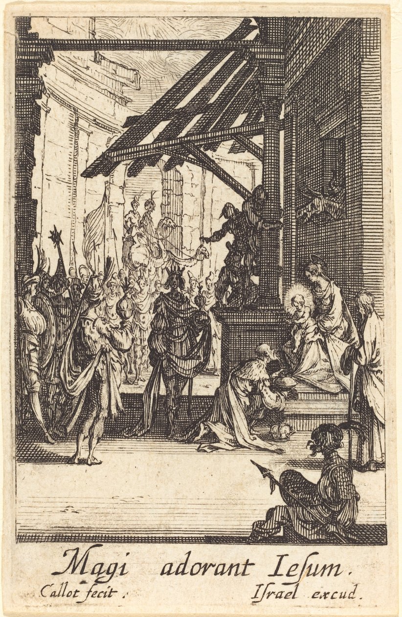The Adoration of the Magi by Jacques Callot