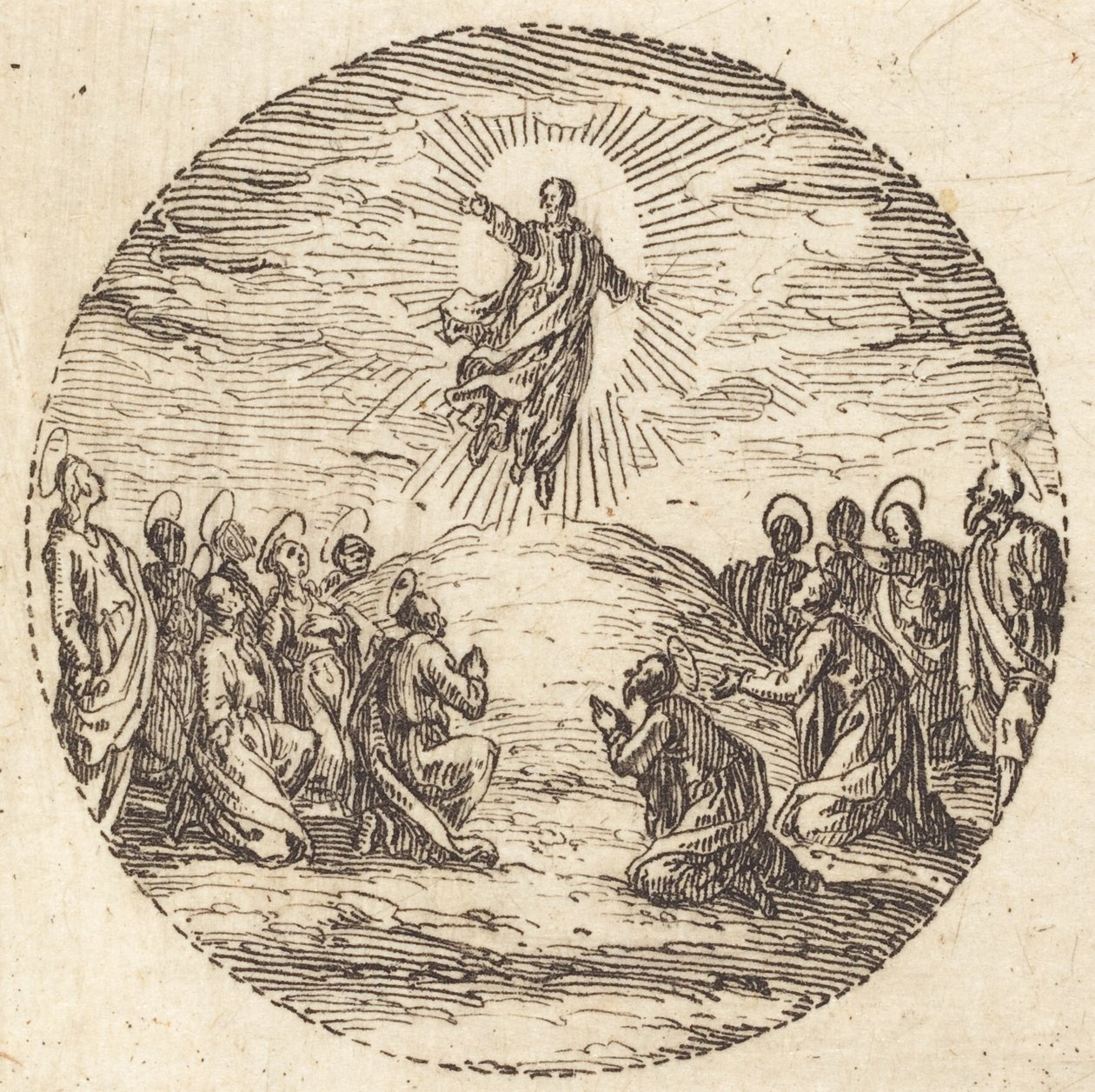 The Ascension by Jacques Callot