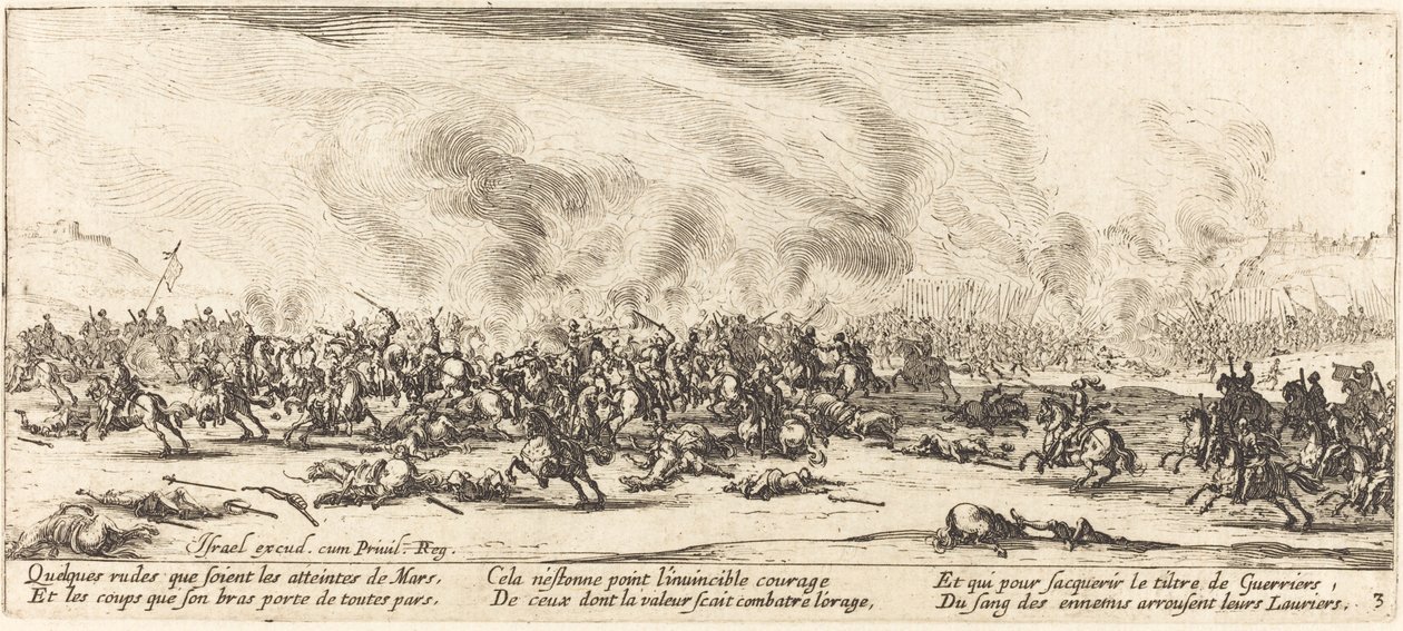 The Battle by Jacques Callot