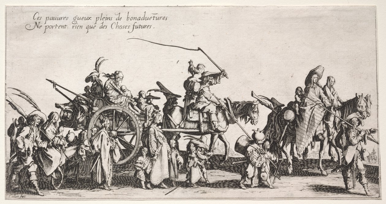 The Bohemians, c. 1621-1625 by Jacques Callot