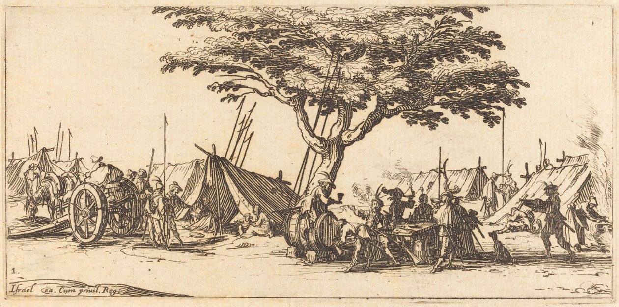 The Camp by Jacques Callot