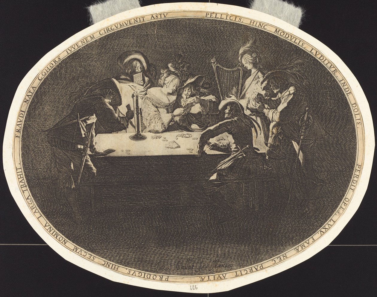 The Card Players by Jacques Callot