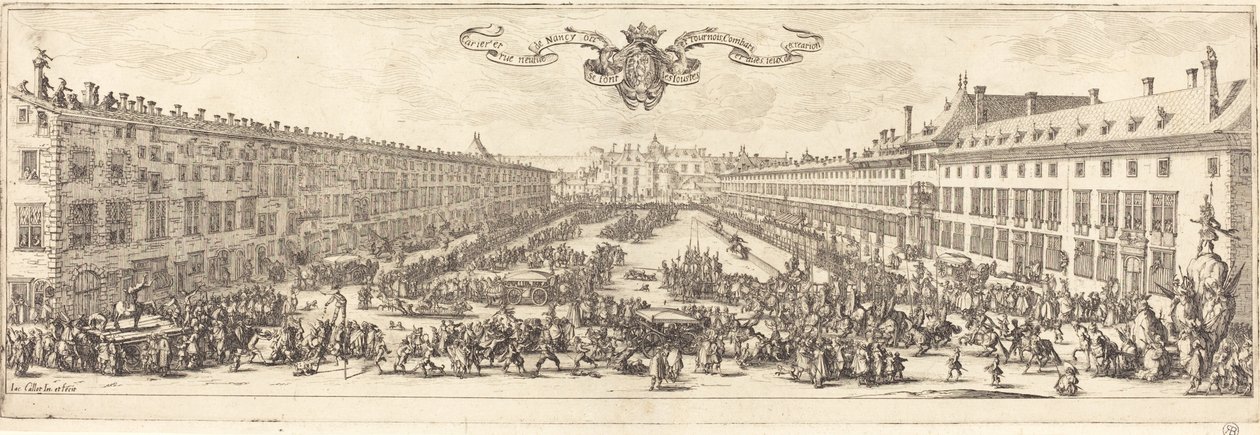 The Carriere at Nancy by Jacques Callot