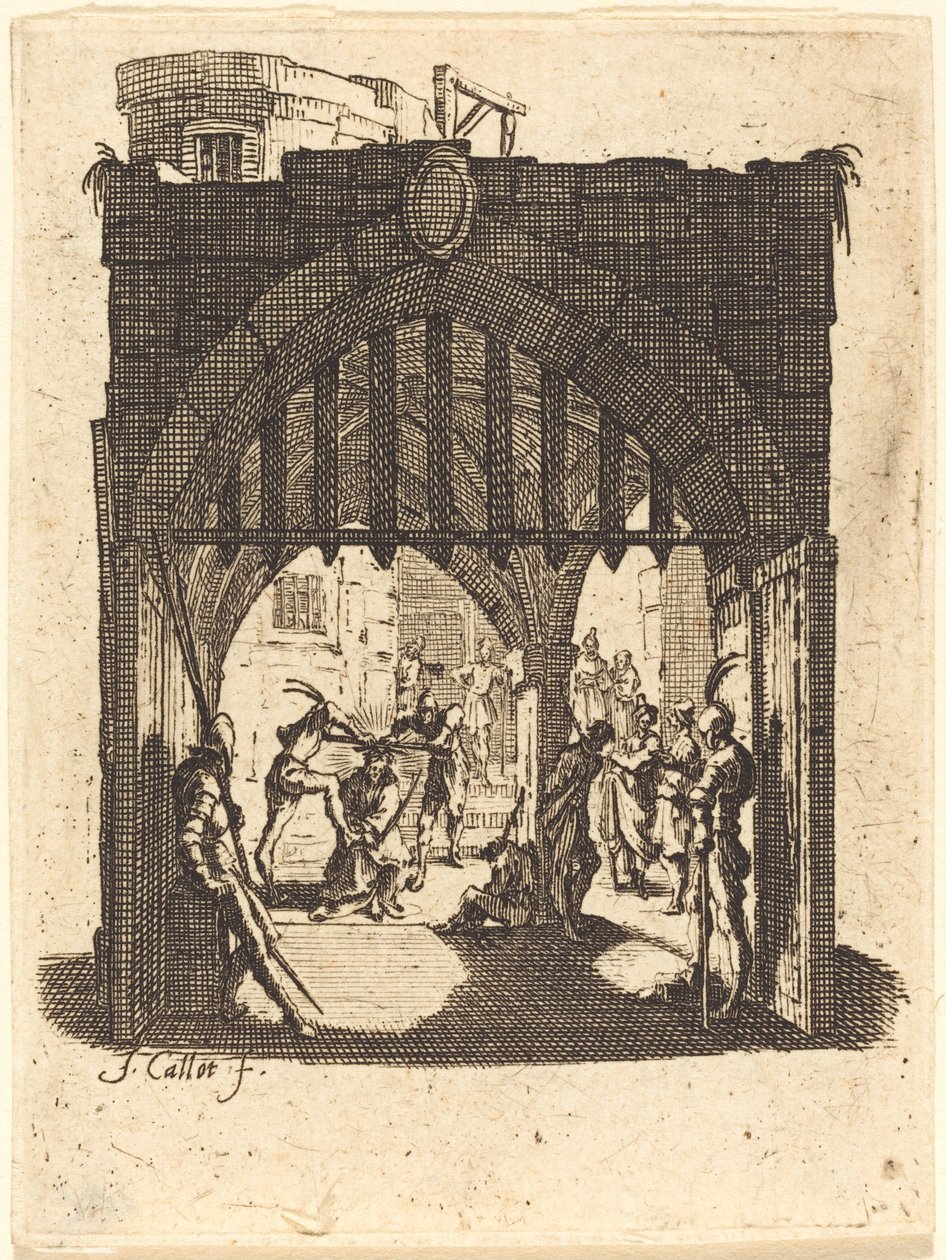 The Crowning with Thorns by Jacques Callot