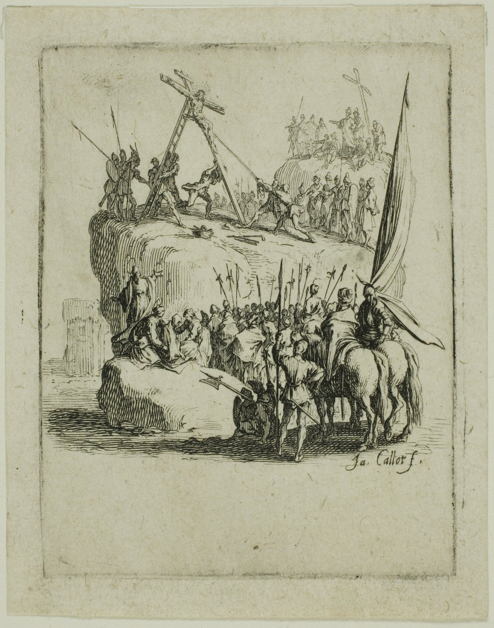 The Crucifixion, from The Small Passion by Jacques Callot