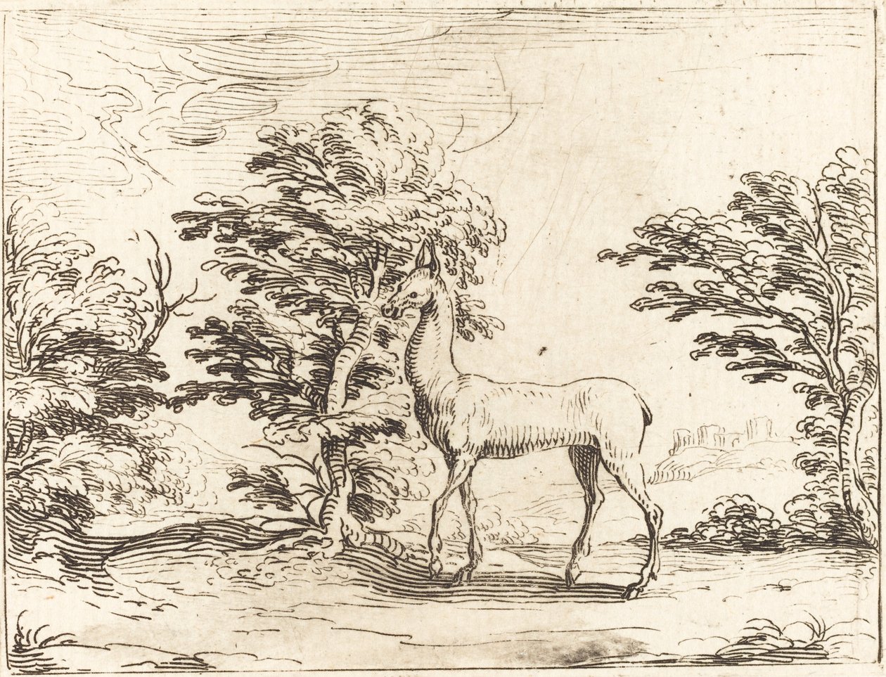 The Doe by Jacques Callot
